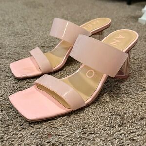 Stylish Antonio Melani Pink Heeled Sandals